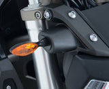 R&G Racing Front Indicator Adapter Kit Black for Yamaha MT-07/FZ-09/MT-09/MT-10/Tracer 700/XSR700/XSR900/YZF-R1/YZF-R1M/YZF-R25/YZF-R3