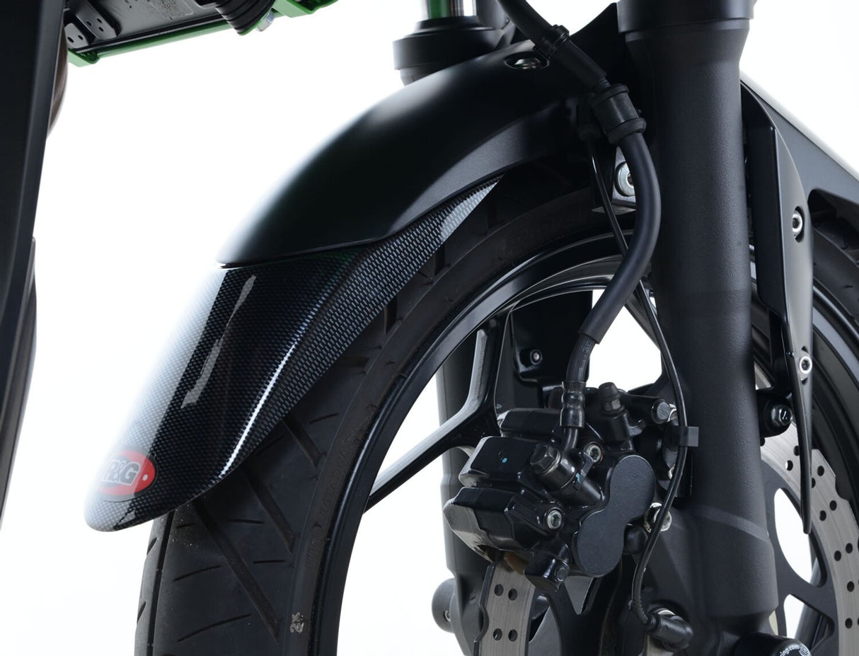 R&G Racing Fender Extender Carbon Look for Kawasaki Ninja 250/Ninja 300/Z300/Z250