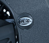 R&G Racing Upper Left or Right Frame Plug (Single) Black for Yamaha YZF-R1/YZF-R1M 15-20/MT-10 16-20