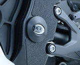 R&G Racing Lower Left Frame Plugs (Kit) Black for Yamaha YZF-R1/YZF-R1M 15-20/MT-10 16-20