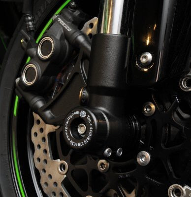 R&G Racing Fork Protectors Black for Kawasaki ZX-10R 08-15