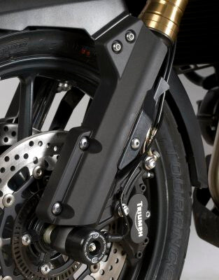 R&G Racing Fork Protectors Black for Triumph Tiger Explorer 1200 12-13