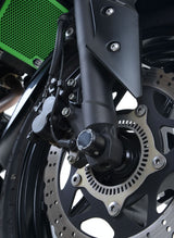 R&G Racing Fork Protectors Black for Kawasaki Ninja 250 13-17/Ninja 300 12-20/Z300 13-18/Z250 15-18