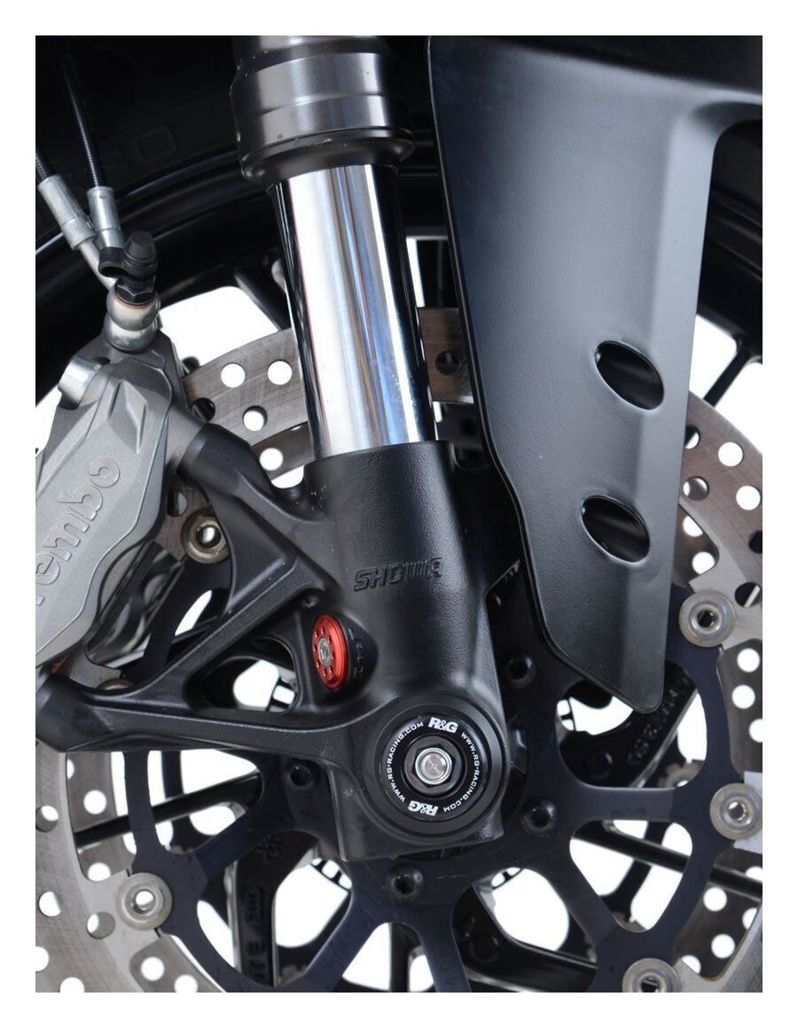 R&G Racing Fork Protectors Black for various Ducati Models