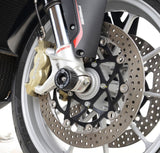 R&G Racing Fork Protectors Black for MV Agusta 1090RR (All Years)/Brutale 1090 2013/Superveloce 800 2020 [INTERNAL]