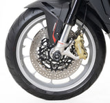 R&G Racing Fork Protectors Black for MV Agusta 1090RR (All Years)/Brutale 1090 2013/Superveloce 800 2020 [INTERNAL]