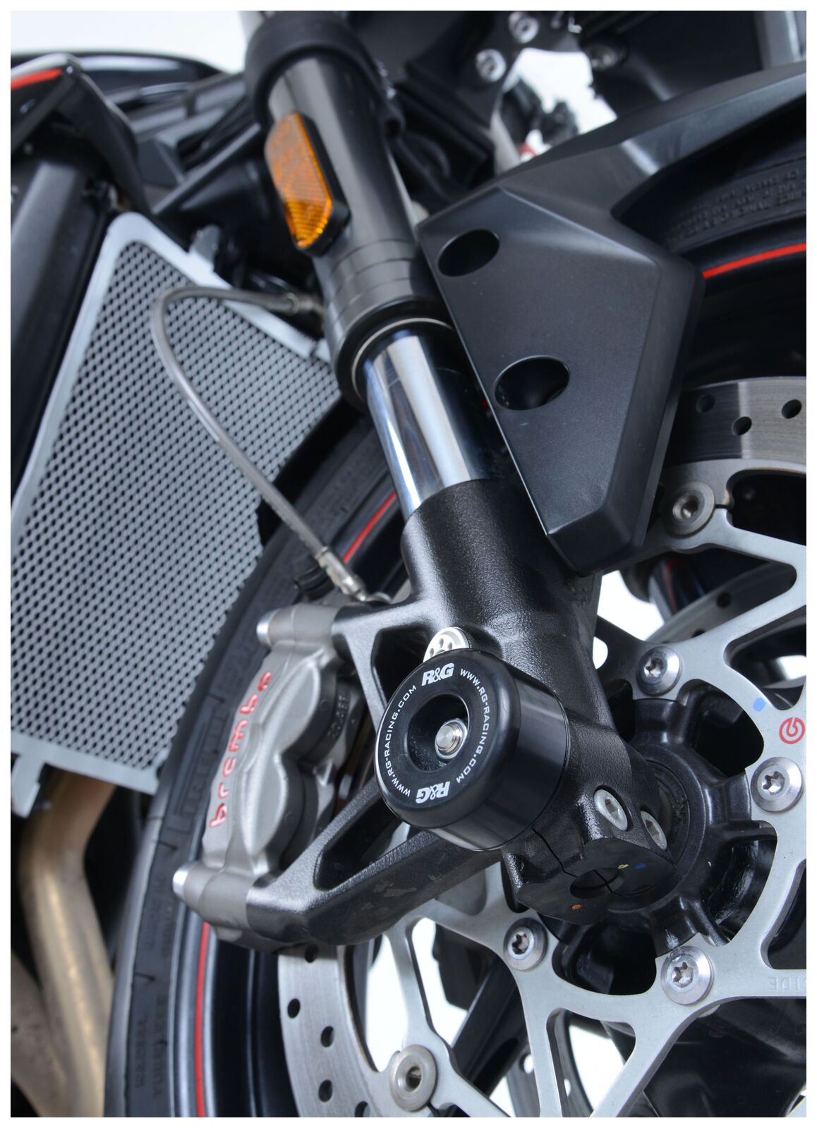 R&G Racing Fork Protectors Black for various Triumph Models