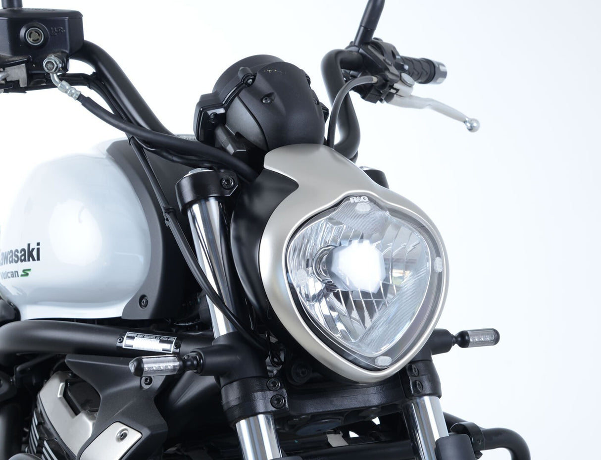 R&G Racing Headlight Shield Clear for Kawasaki Vulcan S 15-20