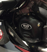 R&G Racing Race Series Engine Case Cover Kit (2 Piece) Black for Aprilia RSV4 Factory 09-14/RSV4-R 09-14/Tuono V4 1100 15-18/Tuono V4 R (APRC) 11-14