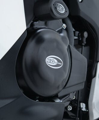 R&G Racing Engine Case Cover Kit (2 Piece) Black for Honda CB500F/CBR500R 13-18