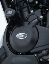 R&G Racing Engine Case Cover Kit (2 Piece) Black for Honda CB500F/CBR500R 13-18