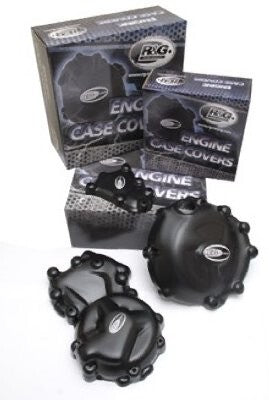 R&G Racing Engine Case Cover Kit (3 Piece) Black for Yamaha FZ-09/MT-09/Niken/Tracer 900 GT 13-20