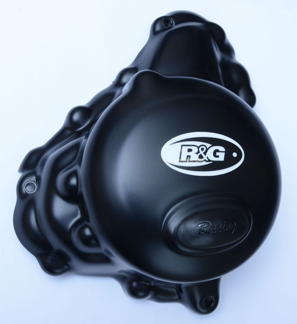 R&G Racing Race Series Engine Case Cover Kit (2 Piece) Black for Triumph Daytona 675 13-16/Street Triple 675/Street Triple 675 R 14-16