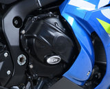 R&G Racing Engine Case Cover Kit (2 Piece) Black for Suzuki GSX-R1000 17-20