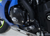 R&G Racing Engine Case Cover Kit (3 Piece) Black for Suzuki GSX-R1000/GSX-R1000R 17-20