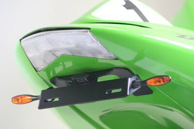 R&G Racing Tail Tidy License Plate Holder Black for Kawasaki ZX-10R 04-05