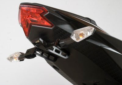 R&G Racing Tail Tidy License Plate Holder Black for Kawasaki ZX-10R 08-10/ZX-6R 09-18