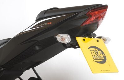 R&G Racing Tail Tidy License Plate Holder Black for Kawasaki ZX-10R 08-10/ZX-6R 09-18