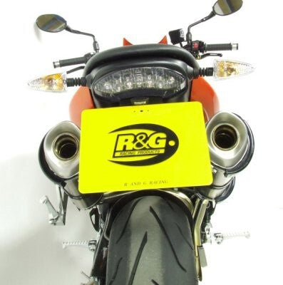 R&G Racing Tail Tidy License Plate Holder Black for Triumph Speed Triple 08-10