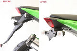 R&G Racing Tail Tidy License Plate Holder Black for Kawasaki Ninja 250 (ZX250) 08-12