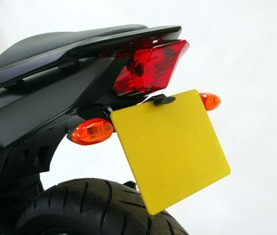 R&G Racing Tail Tidy License Plate Holder Black for Yamaha XJ6 09-16/XJ6 N 13-16/XJ6-Diversion F FZ6R 10-16