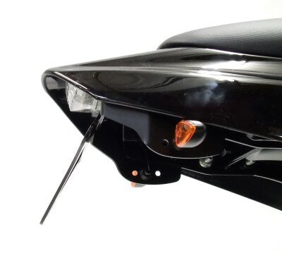 R&G Racing Tail Tidy License Plate Holder Black for Harley Davidson XR1200 08-12