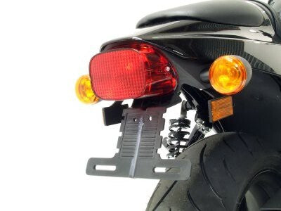 R&G Racing Tail Tidy License Plate Holder Black for Harley Davidson XR1200 08-12