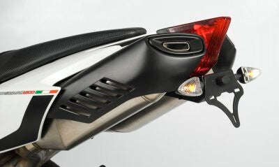 R&G Racing Tail Tidy License Plate Holder Black for Aprilia Dorsoduro 1200 11-15/Dorsoduro 750 (All Years)