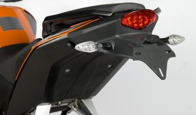 R&G Racing Tail Tidy License Plate Holder Black for KTM 125 Duke 11-16/200 Duke 12-16/390 Duke 13-16