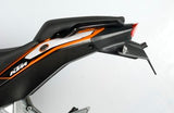 R&G Racing Tail Tidy License Plate Holder Black for KTM 125 Duke 11-16/200 Duke 12-16/390 Duke 13-16