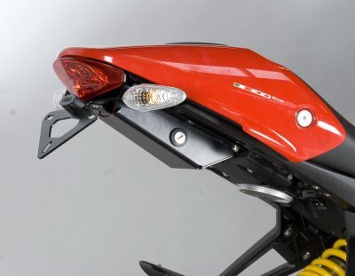 R&G Racing Tail Tidy License Plate Holder Black for Ducati Monster 1100 Evo (All Years)