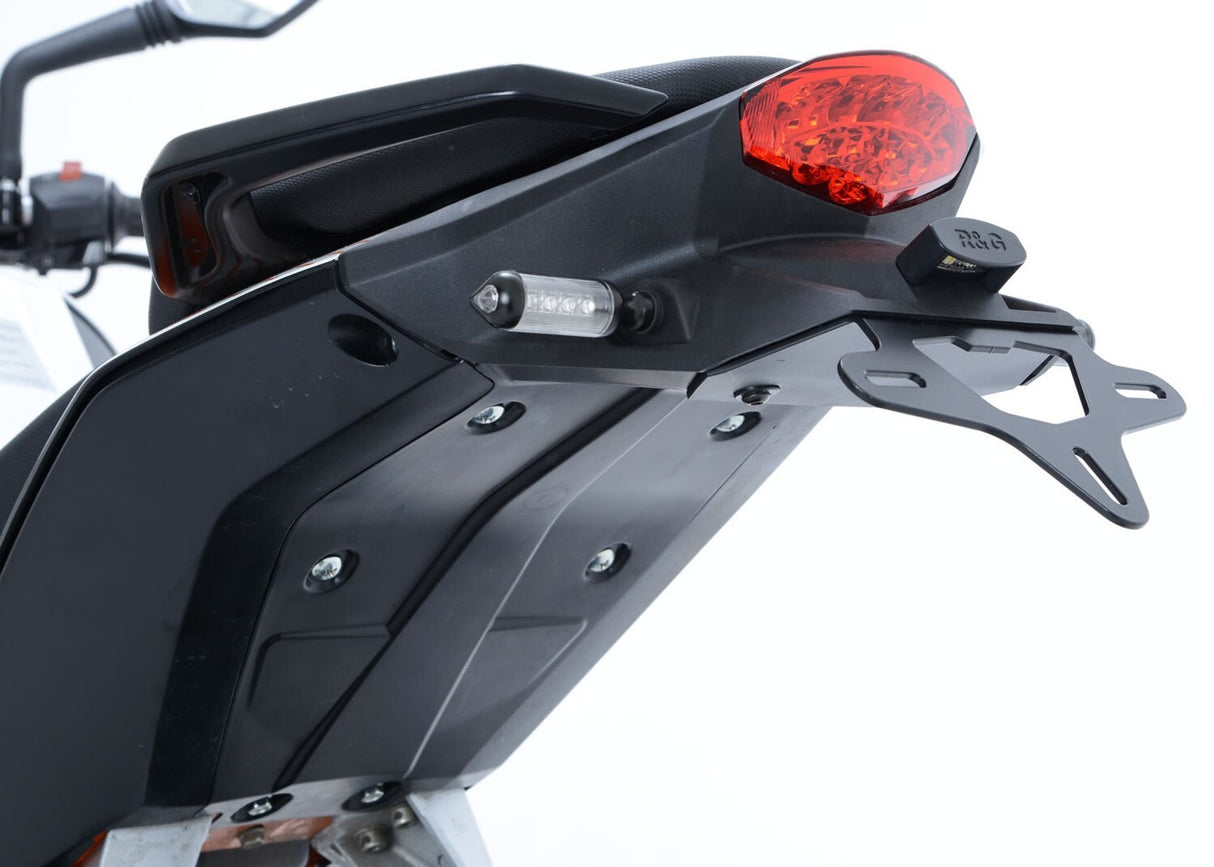 R&G Racing Tail Tidy License Plate Holder Black for KTM 125 Duke 11-16/200 Duke 12-16/390 Duke 13-14