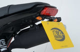 R&G Racing Tail Tidy License Plate Holder Black (Micro Indicators) for Honda MSX125 (GROM 125) 13-15