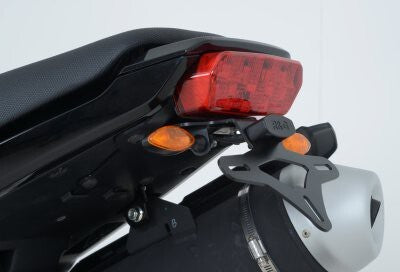 R&G Racing Tail Tidy License Plate Holder Black (Micro Indicators) for Honda MSX125 (GROM 125) 13-15