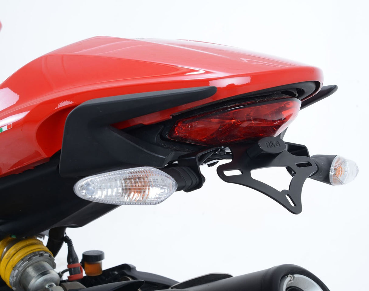 R&G Racing Tail Tidy License Plate Holder Black for Ducati Monster 1200 14-16/Monster 1200S 14-16/Monster 821 14-17