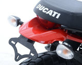 R&G Racing Tail Tidy License Plate Holder Black for Ducati Scrambler Icon 15-20/Scrambler Street Classic 18-20/Scrambler Urban Enduro 15-17