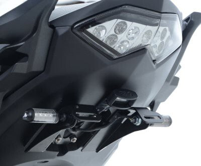 R&G Racing Tail Tidy License Plate Holder Black for Kawasaki Versys 650 15-18