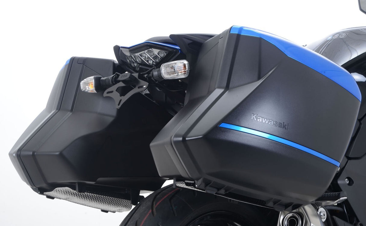 R&G Racing Tail Tidy License Plate Holder Black for Kawasaki Z1000SX (Ninja 1000) 14-19