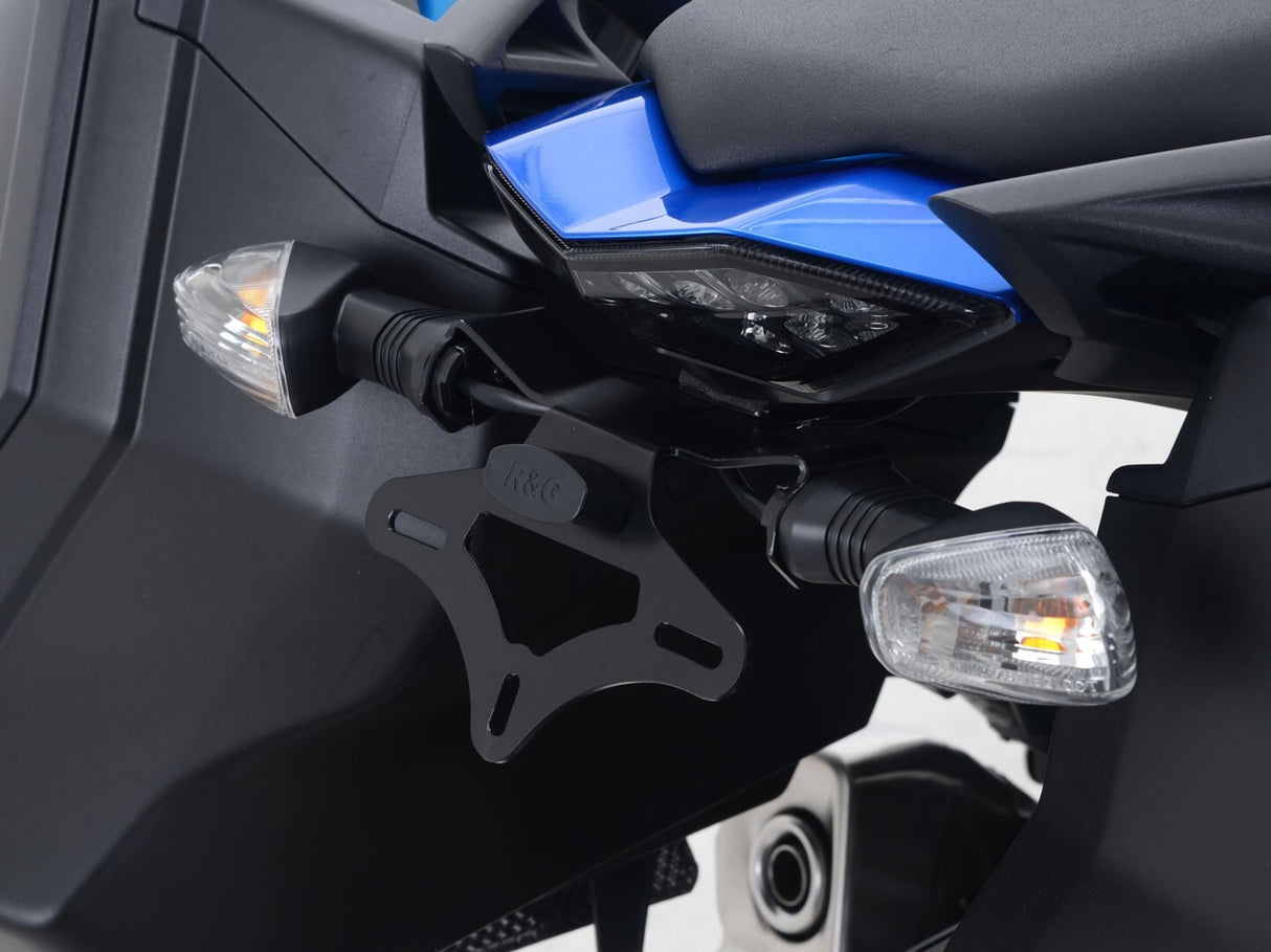R&G Racing Tail Tidy License Plate Holder Black for Kawasaki Z1000SX (Ninja 1000) 14-19