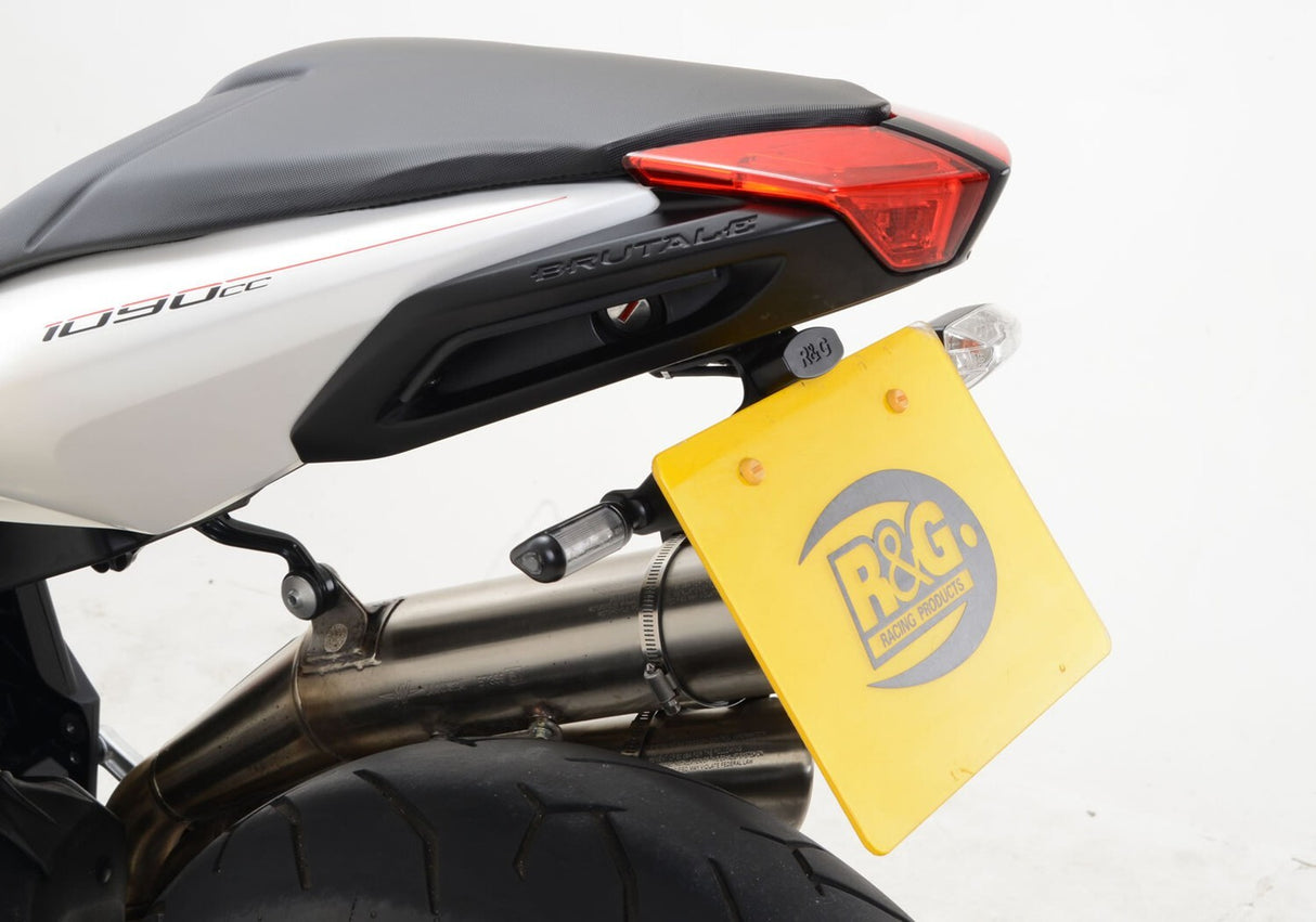 R&G Racing Tail Tidy License Plate Holder Black for MV Agusta Brutale 1090 2013