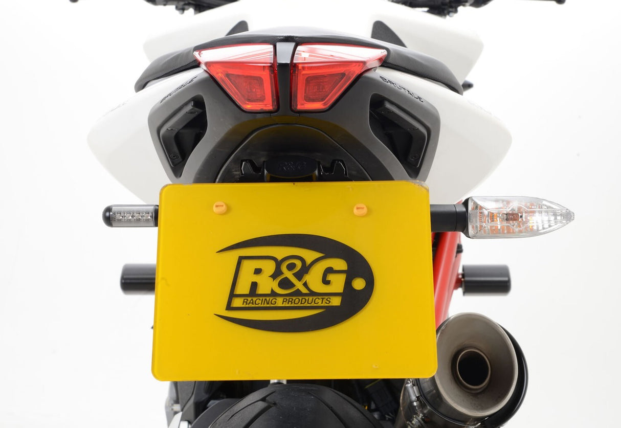 R&G Racing Tail Tidy License Plate Holder Black for MV Agusta Brutale 1090 2013