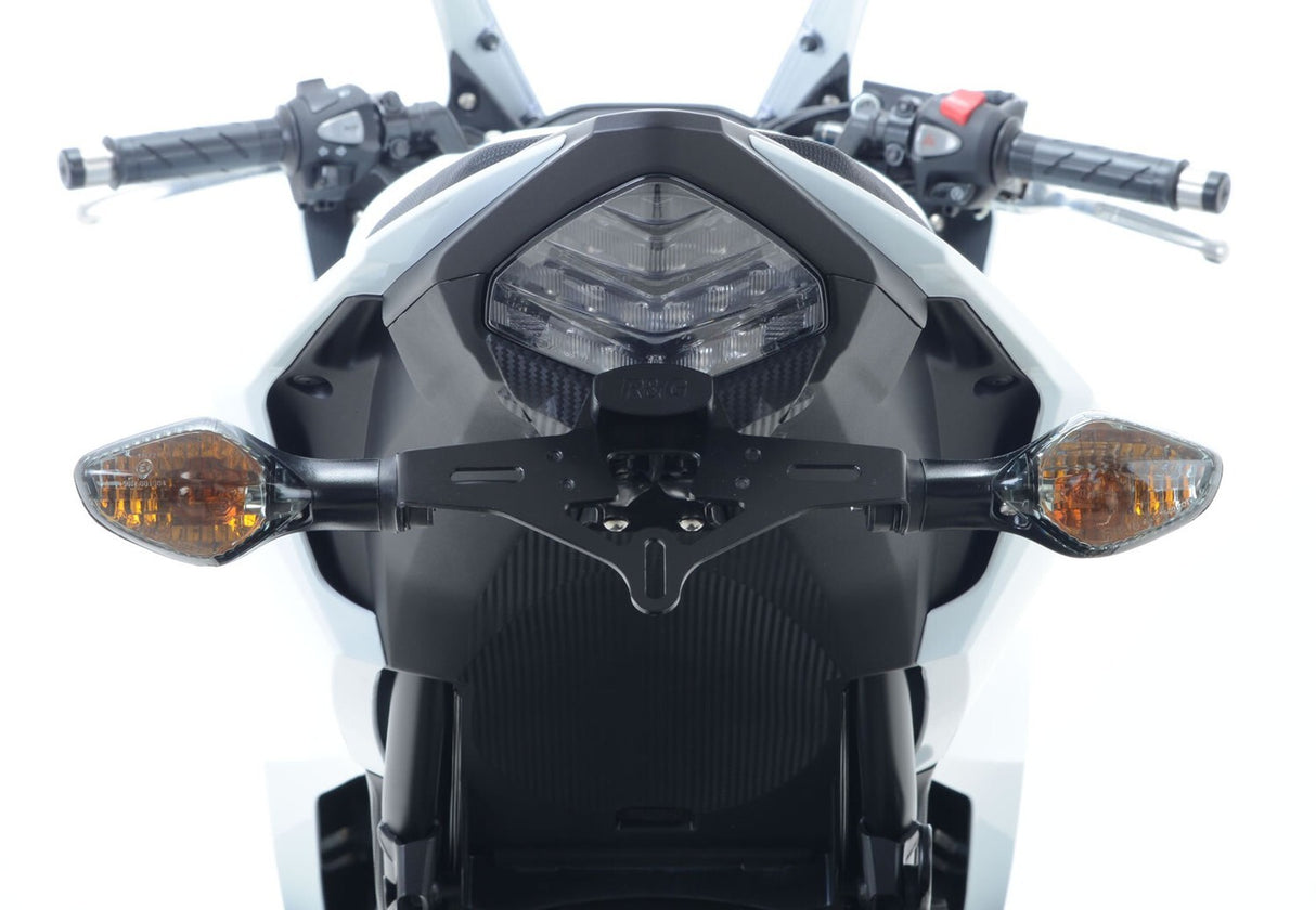 R&G Racing Tail Tidy License Plate Holder Black for Honda CB500F 16-18/CBR500R 16-20