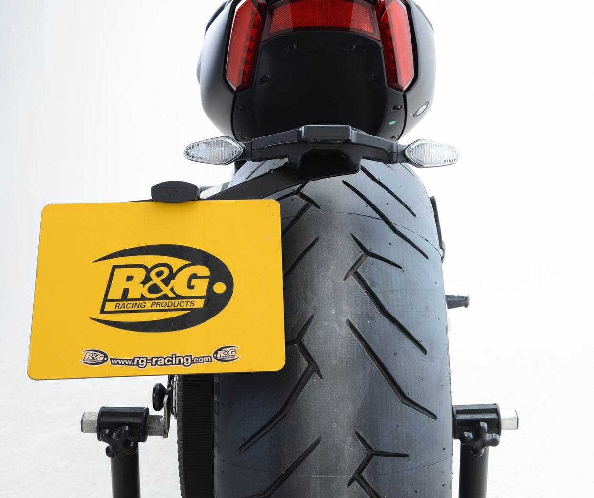 R&G Racing Tail Tidy License Plate Holder Black for Ducati XDiavel 16-20