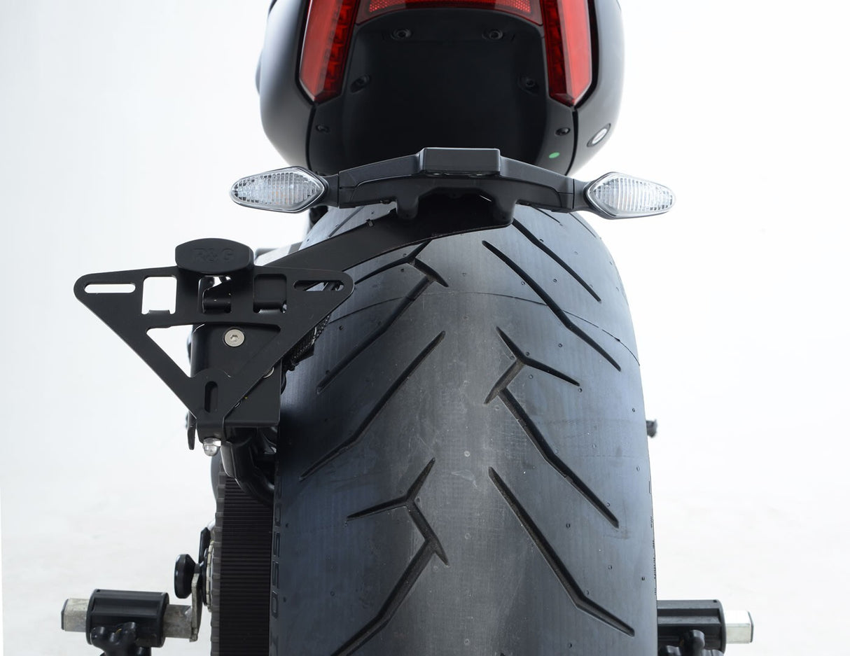 R&G Racing Tail Tidy License Plate Holder Black for Ducati XDiavel 16-20