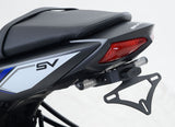 R&G Racing Tail Tidy License Plate Holder Black for Suzuki SV650 Unfaired 16-18/SV650X 18-20