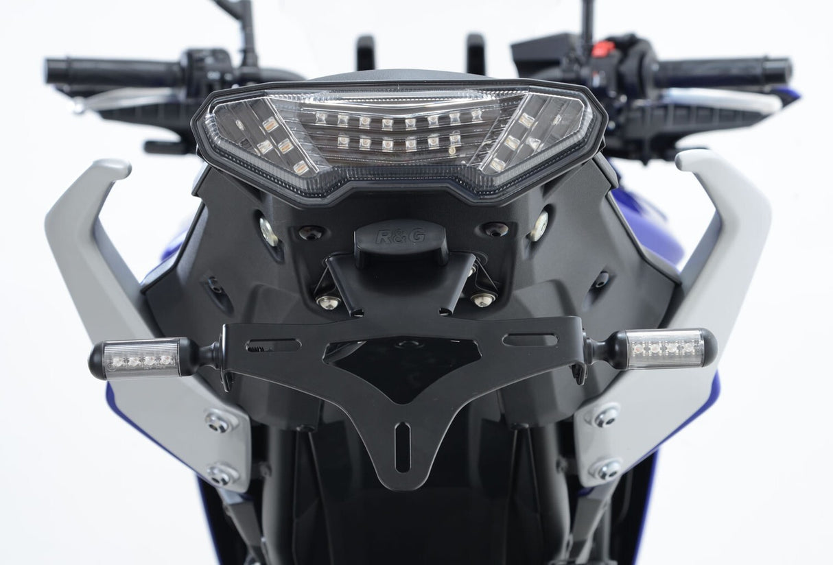 R&G Racing Tail Tidy License Plate Holder Black for Yamaha MT-09 (FZ-09) 13-16/MT-09 Tracer (FJ-09) 15-17