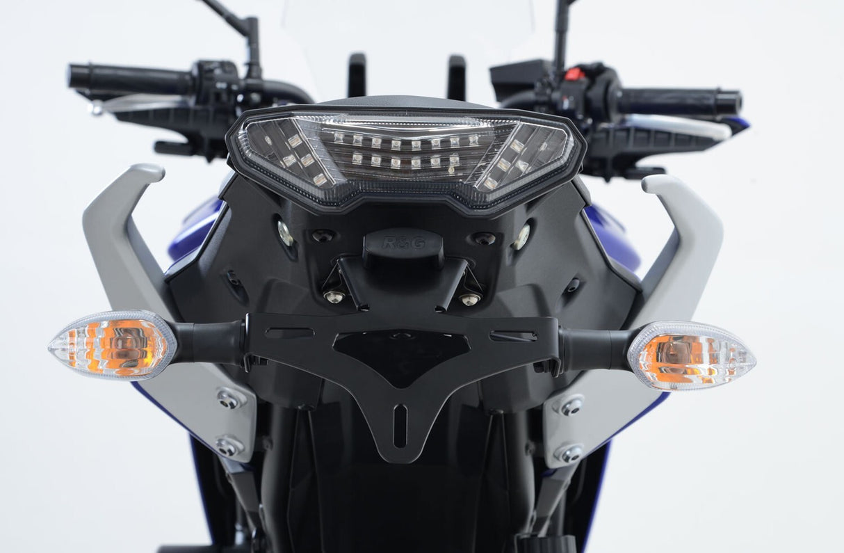 R&G Racing Tail Tidy License Plate Holder Black for Yamaha MT-09 (FZ-09) 13-16/MT-09 Tracer (FJ-09) 15-17