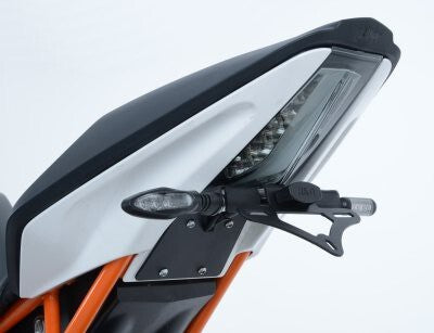 R&G Racing Tail Tidy License Plate Holder Black for KTM RC 125/RC 200 14-16/RC 390 14-18