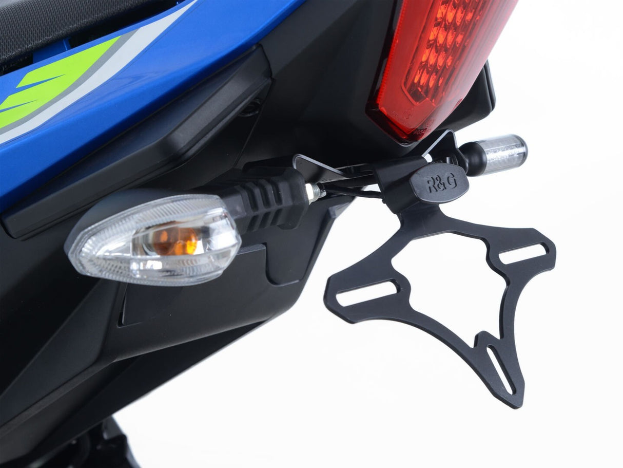 R&G Racing Tail Tidy License Plate Holder Black for Suzuki GSX 250R 17-20