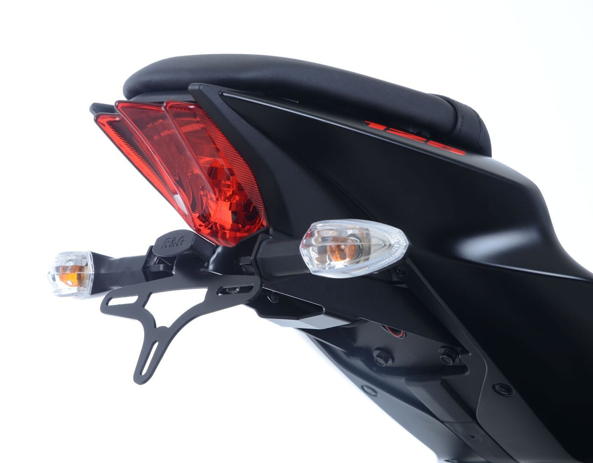 R&G Racing Tail Tidy License Plate Holder Black for Suzuki GSX-R125 17-19/GSX-S125 17-20